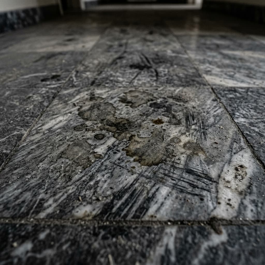 Dirty floor